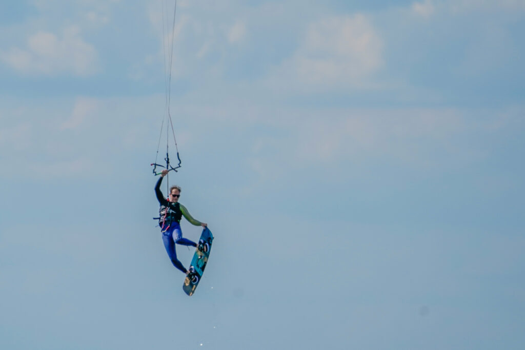 Kitesurfer. Copyright Carsten Harz - www.carstenharz.com